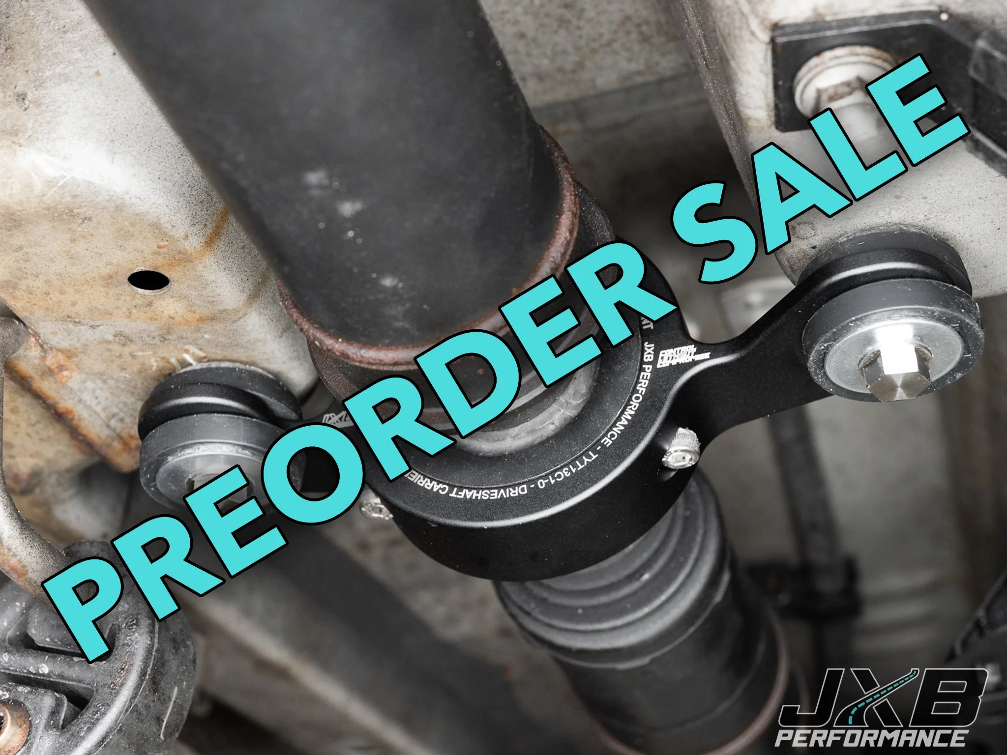 Nissan Z32 300ZX Driveshaft Center Support Bearing Carrier Upgrade